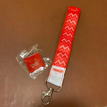 칠리 파빌리온 핀 배지 키링 세트 오사카 간사이 만박