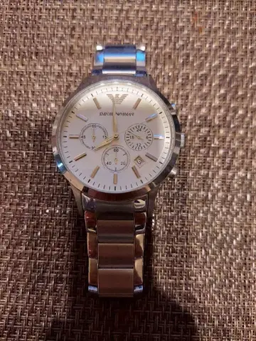 Emporio Armani 크로노그래프 손목시계