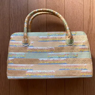 리큐 패턴 일본 의류 백 미사용 새상품