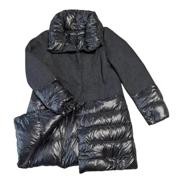 멜베이유방트 이소재 다운 코트 빅 사이즈 L 블랙 경량