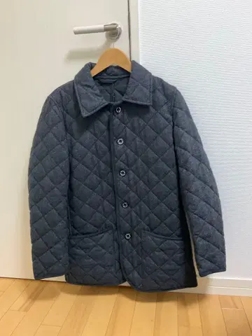 BEAMS HEART 퀼팅 자켓 다크 그레이