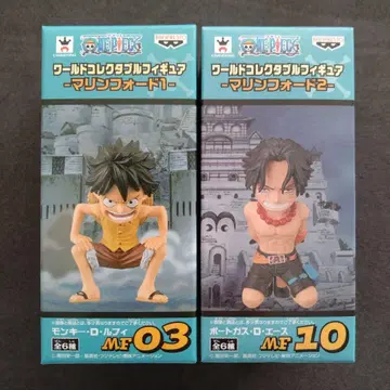 ONE PIECE 월드 컬렉션 마린포드 루피 에이스