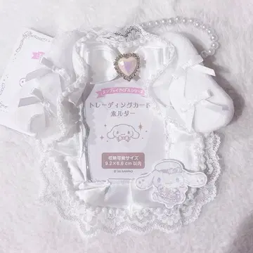 산리오 트레이딩 카드 홀더 엔조이 아이돌 순백 천사 시나몬