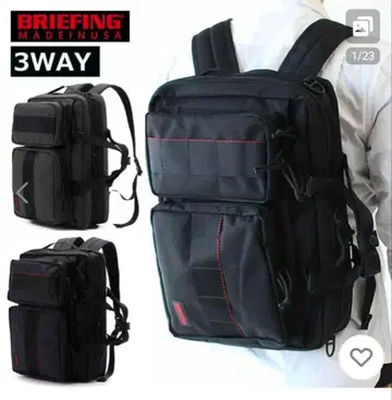 BRIEFING 3WAY 비즈니스 백 010 블랙