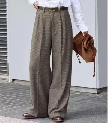 MANTECO twotuck 팬츠 카키