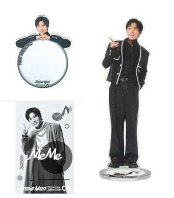 Snow Man Dome Tour 2025-2026 ON 메구로 렌 세트