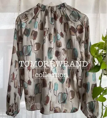 [ TOMORROWBRAND ] 플라워 프린트 블라우스 36