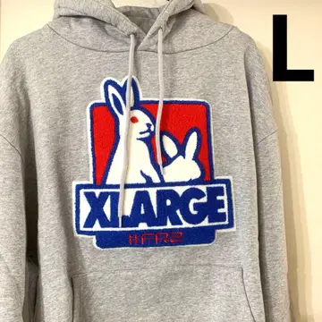 인기 콜라보 FR2 XLARGE 색정토 후드 부착 후드티