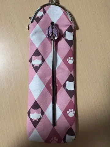 [ 미사용 새상품 ] 헤어콤 잠자리/고양이 디자인 케이스 포함