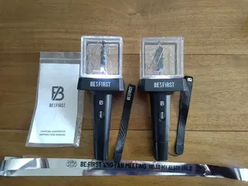 [ 2개 세트 ] BE:FIRST 응원봉 초기 은색 테이프 포함