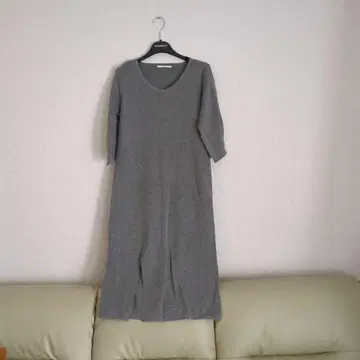 LABORATORY WORK 그레이 롱 니트 원피스 가을/겨울 새상품 M