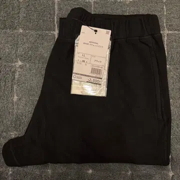 WORKMAN MEDIHEAL ROOM 스웨트 팬츠 블랙 LL 사이즈