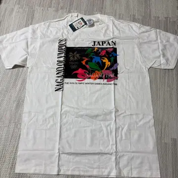 [택 포함 새상품] 나가노 올림픽 1998 공식 T셔츠 L사이즈 데드스탁