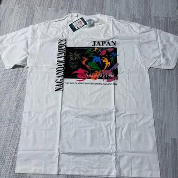 [택 포함 새상품] 나가노 올림픽 1998 공식 T셔츠 L사이즈 데드스탁