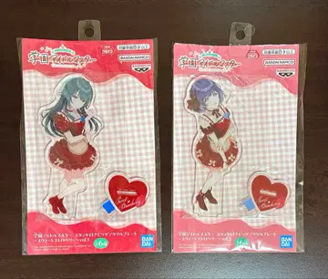 학원 아이돌 마스터 빅 아크릴 플레이트 하타야 미스즈 츠키무라 테마리