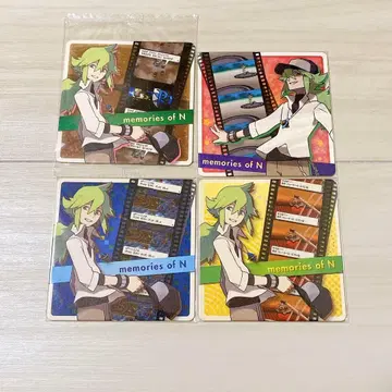 포켓몬 N 명대사 코스터 4종 세트