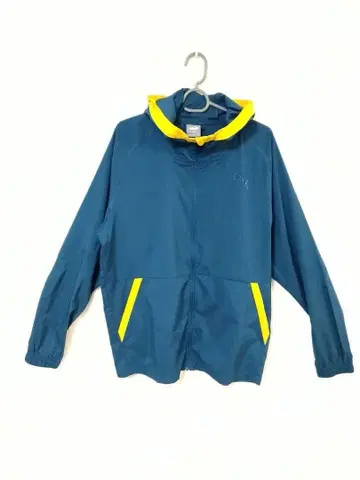 푸마 PUMA 나일론 자켓 남성용 L 블루진 색상 풀집업