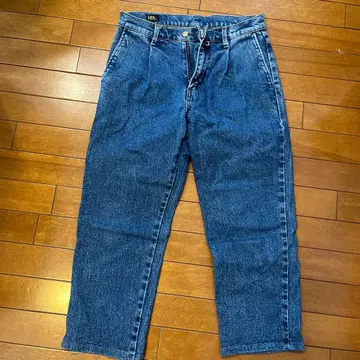 남성용 원턱 데님 Lee 별주