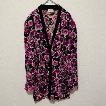 RACINE PARIS 꽃무늬 긴팔 셔츠 가디건 M~L 상당