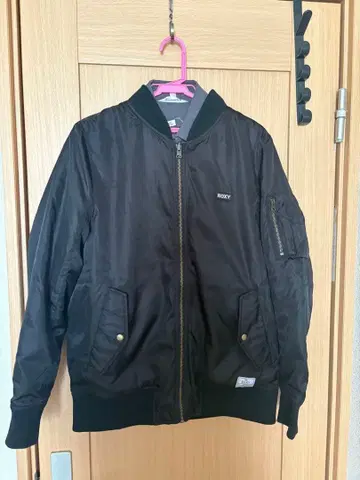 ROXY MA-1 블랙 자켓