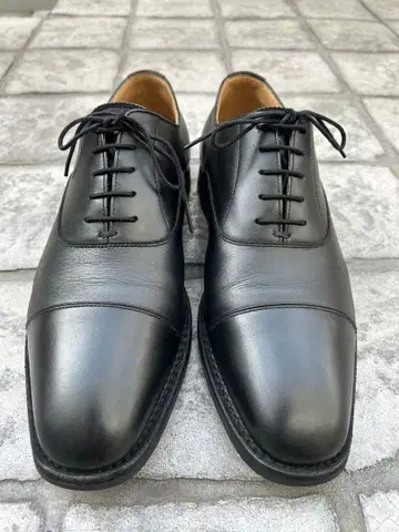 블랙 스코치 그레인 Scotch Grain 스트레이트 팁