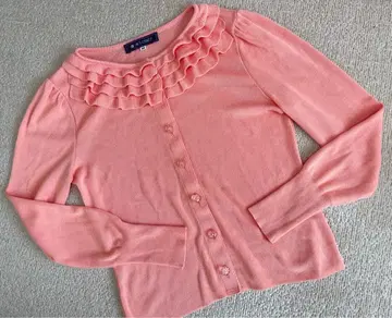 M'S GRACY 엠즈 그레이시 프릴 가디건 사이즈 38