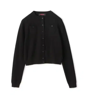 CABAN 코튼 캐시미어 가디건 블랙