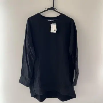 BOYS' ROOF 블랙 긴팔 T셔츠