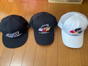 캡 세트 3점 블랙/화이트 혼다 무겐