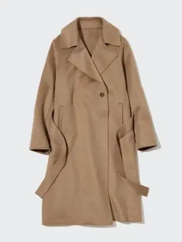 [ 새상품급 ] 더블 페이스 롱 코트 유니클로