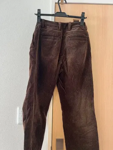 MARNO 브라운 코듀로이 캐주얼 팬츠