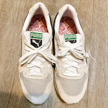 PUMA 스니커즈 화이트/그레이 박스 포함