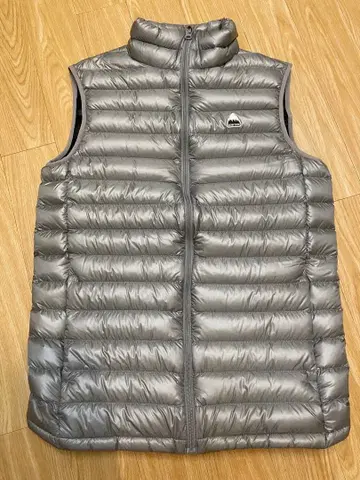 BURTON 다운 베스트 그레이 원 포인트