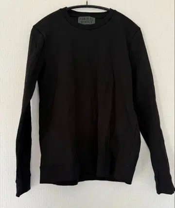 FORMAL JERSEY 블랙 긴팔 티셔츠