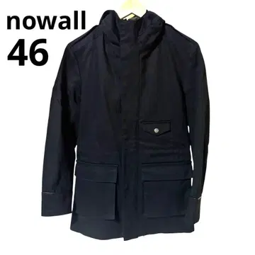 nowall 노월 후드 부착 코튼 자켓 46 ( S ) 일본제