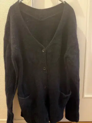 Framework 알파카 MIX 퍼 가디건