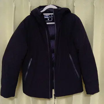 미사용 새상품 GIGA PUFF 퓨전 다운 자켓 S 블랙