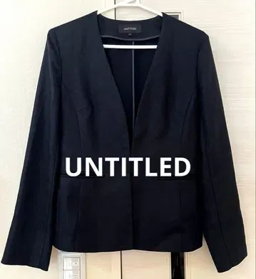 새상품급 UNTITLED 언타이틀 노카라 자켓