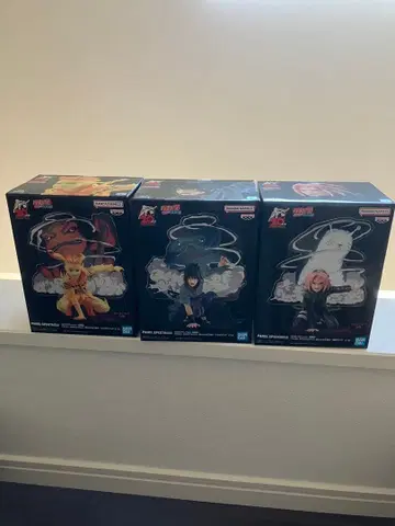 NARUTO 질풍전 나루토 피규어 3체 세트