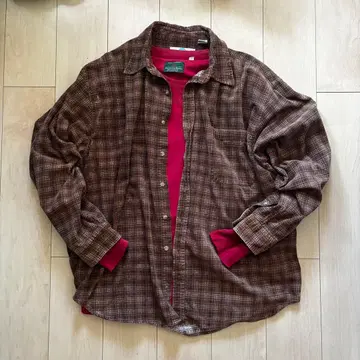 World Island 플란넬 셔츠 XXL