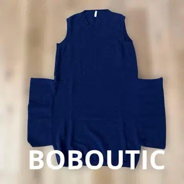 BOBOUTIC S 사이즈 네이비 슬리브리스 튜닉