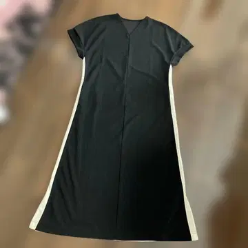 fua V넥 롱 티셔츠 원피스 새상품 후아 슬림