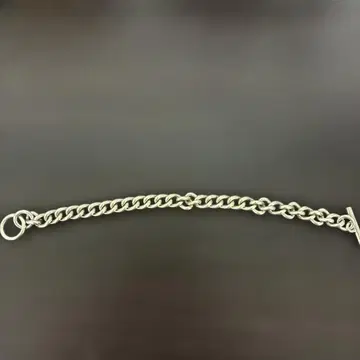 실버 체인 팔찌 T바식 UNKNOWN.