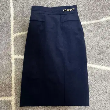 PINKY&DIANNE 네이비 타이트 스커트