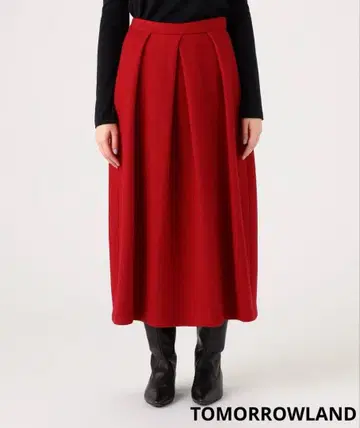 새상품 택 포함 TOMORROWLAND 링 니트 배럴 스커트