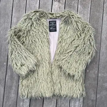 MAISON DE REEFUR 퍼 가디건