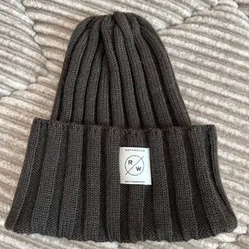 ROTTWEILER 니트 모자 비니 차콜