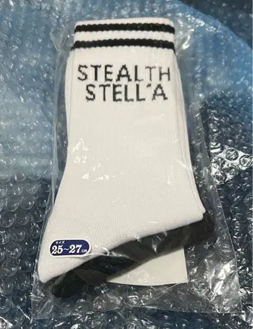 STEALTH STELL'A 팝 스토어 한정판 삭스 2색 25~27cm