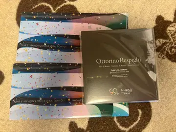 N 교향악단 정기 회원 혜택 CD 1장 티켓 홀더 2개 로마 삼부작