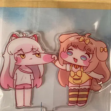 트리컬 모찌홋뻬 아크릴 스탠드 코미 버터